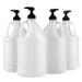 Prep & Savour 4 Piece 1 Gallon Pump Bottles Plastic in White | 11 H x 14 W in | Wayfair D482BF37E94545FCAB6456679FB2D97A