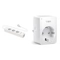 TP-Link Tapo P300 steckdosenleiste mit 2 USB-Anschlüsse & 1 Type C-Anschlüsse & TP-Link Tapo WLAN Smart Steckdose Tapo P100, Smart Home WiFi Steckdose