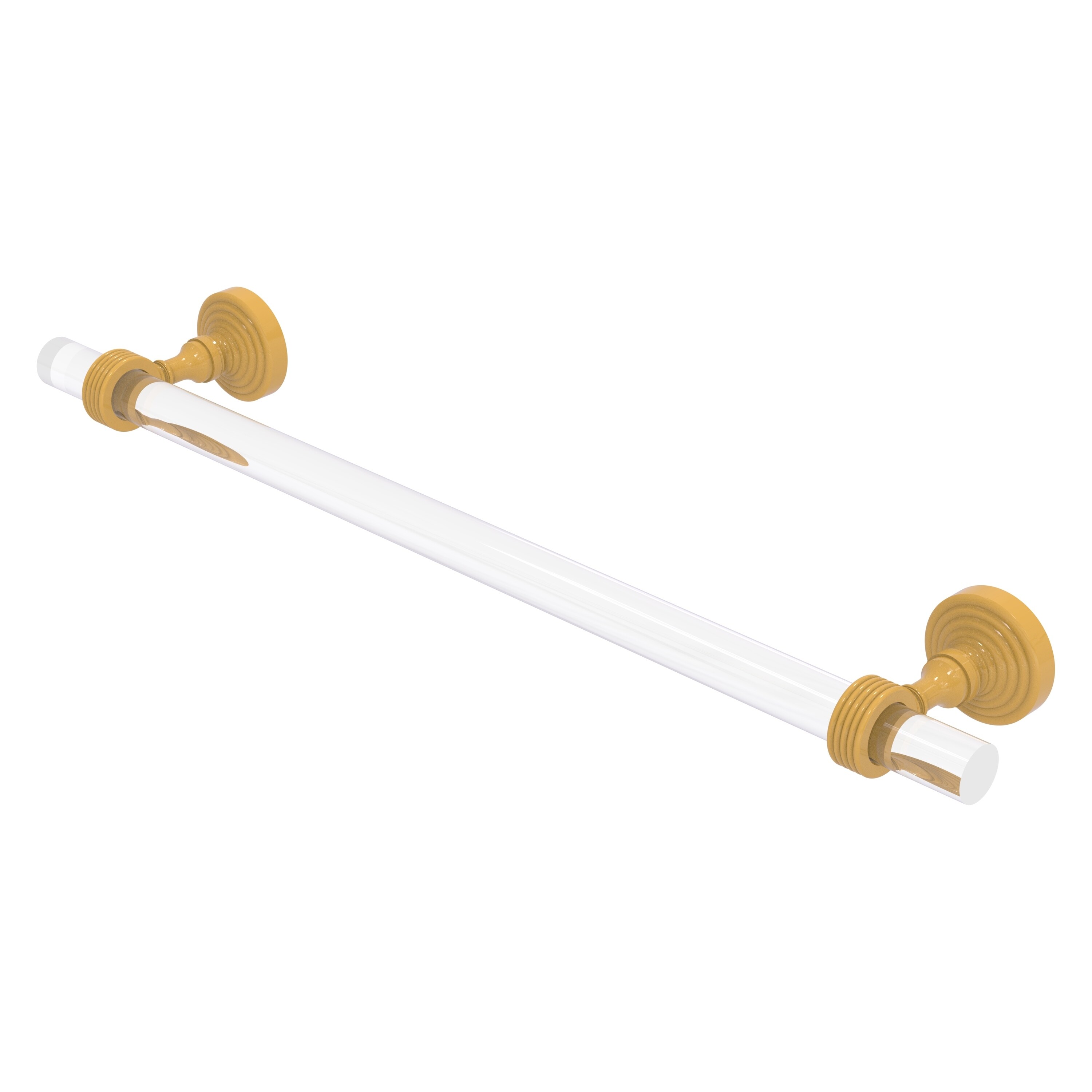 Allied Brass Pacific Grove Collection 18 Inch Towel Bar with Grooved Accents