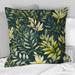 Designart "Natures Harmony Botanical Plants" Botanical Printed Throw Pillow