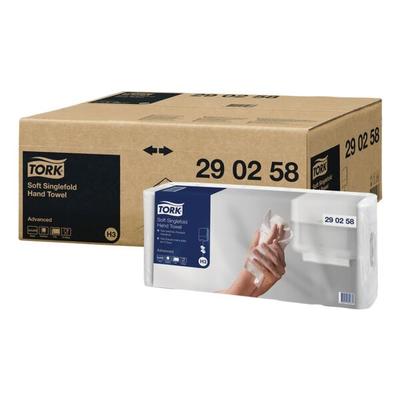 Tork Papierhandtücher »Advanced C&C« für H3 2-lagig weiß Z-Falzung 3750 Blatt weiß, 24.8 cm