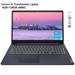 Lenovo 3i Chromebook Laptop 15.6 FHD IPS Touchscreen 4GB RAM 128GB eMMC Intel Pentium Quad-Core Processor USB-C Chrome OS Cefesfy Multifunctional Brush