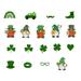 OTEMRCLOC St Patricks Day Decorations Clearance| 50Pcs St. Patrick s Day Tat-Too Stickers St Patricks Day Face Stickers Amazing Irish St Patricks Day Decorations Party Favors