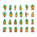 Apepal St. Patrick s Day Ornaments Gifts 50Pcs St.Patrick s Day Tat-too Stickers St Patricks Day Face Stickers Amazing Irish St Patricks Day Decorations Party Favors