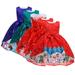 KYAIGUO Baby Girls Princess Dresses Christmas Print Puffy Dress with Bow Tie Kids Tutu Outfit Skirt Christmas Party Gown Party Dresses 3-10y