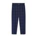 FRSASU Kids Clothing Clearance Toddler Kids Big Boy Toddler Kids Solid Color Lattice School Uniform Suit Pants Trousers Dark Blue 10T(10-11 Years)