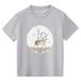 Ykohkofe Little Children And Big Kids Rock Astronaut Cartoon Print Boys And Girls Tops Short Sleeved T Shirts Baby Outfits Baby Bodysuit Take Home Outfit baby clothes