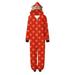 Jacenvly Family Christmas Pajamas Clearance Long Sleeve Snowflake Print Soft Warmth Loungewear Dog Pajamas Crewneck Casual Cute Home Wear Festive Sleepwear Sets Jumpsuit