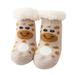 HIBRO Toddler Snow Socks Girls Baby Socks Christmas Socks Toddler Boys Girls Children Socks Soft Sole Non Slip Toddler Shoes Socks Princess Socks Floor