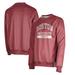 Men's ProSphere Scarlet Boston University Grandpa Name Drop Crewneck Pullover Sweatshirt