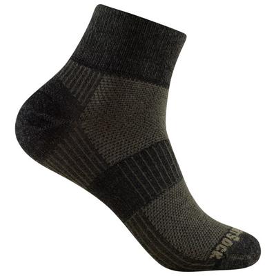 Wrightsock - Coolmesh II Merino Quarter - Multifunktionssocken Unisex S | EU 34-37 schwarz Image