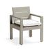 Boretto Dining Chair Cushion - Coachella Taupe, Dining Arm Chair, Standard - Frontgate