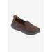 Women's Hands-Free Slip-Ins™ Captivating Flat by Skechers in Chocolate Medium (Size 11 M)