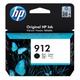 Hp 912 Black Standard Capacity Ink Cartridge 8ml for hp OfficeJe - Black - Hewlett Packard
