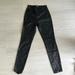 Zara Pants & Jumpsuits | Black Leather Pants | Color: Black | Size: 26