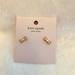 Kate Spade Jewelry | Kate Spade Boutique Earrings- "Ready Set Bow" Rose Gold- Nwt | Color: Gold/Silver | Size: Os