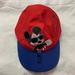 Disney Accessories | Disney Red/Blue Mickey Mouse Cap Hat | Color: Red | Size: Os