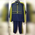 Adidas Jackets & Coats | Adidas Men's Retro 1980s Original Windbreaker Jacket Tracksuit. Size Med | Color: Blue/Yellow | Size: M
