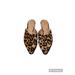 Madewell Shoes | Madewell The Remi Mule Calf Hair Sand Dune Multi Leopard Cheetah Print 9.5 | Color: Black/Brown | Size: 9.5