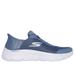 Skechers Women's Slip-ins: GO WALK Flex - Grand Entry Sneaker | Size 6.0 | Blue | Textile/Synthetic | Vegan | Machine Washable