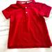 Burberry Shirts & Tops | Burberry London Boy’s Solid Short Sleeve Polo | Color: Red/Tan | Size: 18-24mb