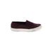 Keds Sneakers: Slip-on Platform Classic Burgundy Color Block Shoes - Women's Size 8 1/2 - Almond Toe