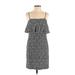 J.Crew Factory Store Casual Dress Square Sleeveless: Black Dresses - New - Women's Size 2