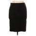 United Colors Of Benetton Casual Skirt: Black Solid Bottoms - Women's Size 46