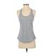 Under Armour Active Tank Top: Gray Activewear - Women's Size Small