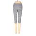 Nike Active Pants - Low Rise Skinny Leg Cropped: Gray Activewear - Women's Size X-Small