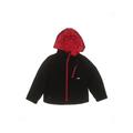 Hawke & Co. Fleece Jacket: Black Print Jackets & Outerwear - Kids Boy's Size 4