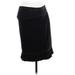 Motherhood Casual Skirt: Black Solid Bottoms - Women's Size Small Maternity