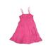 Mimi & Maggie Dress - A-Line: Pink Solid Skirts & Dresses - Kids Girl's Size 6X