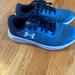 Under Armour Shoes | Blue Under Armour Sneakers Size 5 Youth. In Great Condition | Color: Blue | Size: 5bb