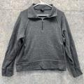 Nike Shirts | Nike Sweater Men Extra Small Grey Long Sleeve Pullover Hoodie Jacket 1/4 Zip | Color: Gray | Size: Xs