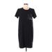 Madewell Casual Dress - Shift: Black Dresses - Women's Size Medium