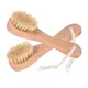 Brosse en bois naturelle pour le visage et le corps outil de gIslande masseur soins de la peau