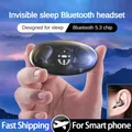 Écouteurs sans fil Bluetooth TWS casque invisible écouteurs avec micro pour téléphone casque de