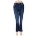 Hudson Jeans Jeans - High Rise Boot Cut Boot Cut: Blue Bottoms - Women's Size 28 - Dark Wash