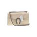 Gucci Leather Shoulder Bag: Ivory Solid Bags