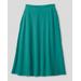 Appleseeds Women's Everyday Knit Midi Skirt - Green - XL - Misses