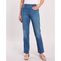 Blair Women's Shape Effect Straight Leg Jeans by Gloria Vanderbilt® - Denim - 14P - Petite