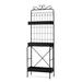 One Allium Way® Audriana Plant Stand Metal in Black | Wayfair B3B3F998044942EBB9F3BB36138EE540