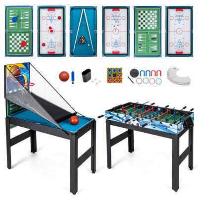 Costway 14-in-1 Combo Game Table Set Multi Game Ta...