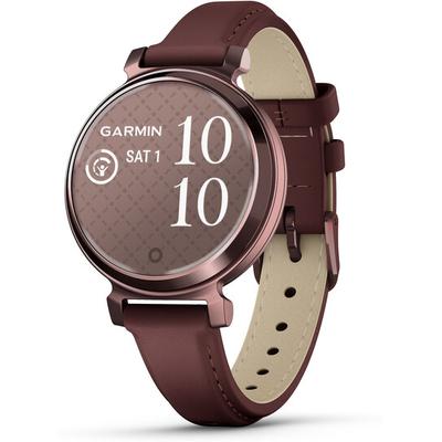Garmin Lily 2 Classic, Dark Bronze w/ Mulberry Leather Band