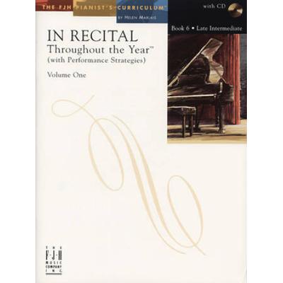 In Recital(R) Throughout The Year, Vol 1 Bk 6: Wit...
