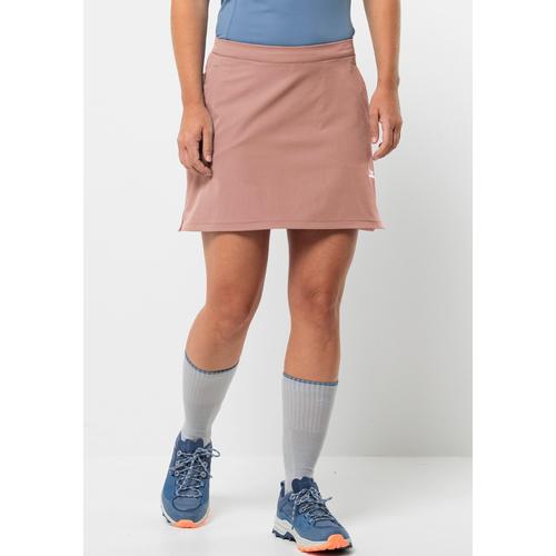 Skort JACK WOLFSKIN ""HIKING ALPINE SKORT W"", Damen, Gr. 46, rosa (rose, dawn), 1. OBERSTOFF: 87% POLYESTER, 13% ELASTHAN; 2. OBERSTOFF: 100% POLYESTER; 1.LINING: 100% POLYESTER, Röcke Skort