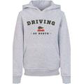 Kapuzenpullover F4NT4STIC "Driving Home Weihnachten" Gr. 146/152, grau (heather grey) Mädchen Pullover Hoodie Sweatshirts