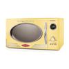 Retro Countertop Microwave Oven - 800-Watt - 0.9 cu ft - 12 Pre-Programmed Cooking Settings - Digital Clock - Kitchen Appliances