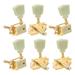 6Pcs Guitar Head Pegs Guitar String Turning Accessories Guitar Head Peg Parts